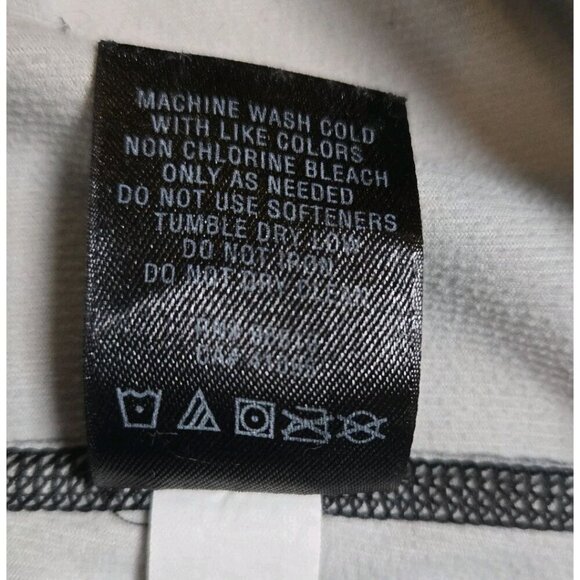 Under Armour Womens Cold Gear Long Sleeve Fitted Shirt Large Stripes Black Gray - Picture 6 of 10